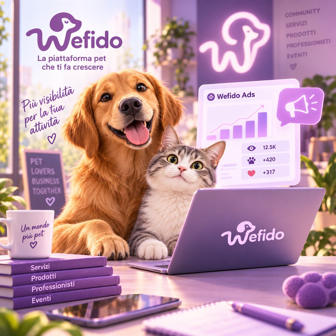 Creatività promozionale Wefido Ads
