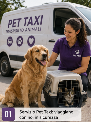 Trasporto animali e Pet Taxi: come scegliere un servizio sicuro
