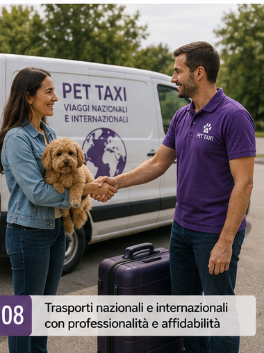 Trasporto professionale di animali a lunga distanza